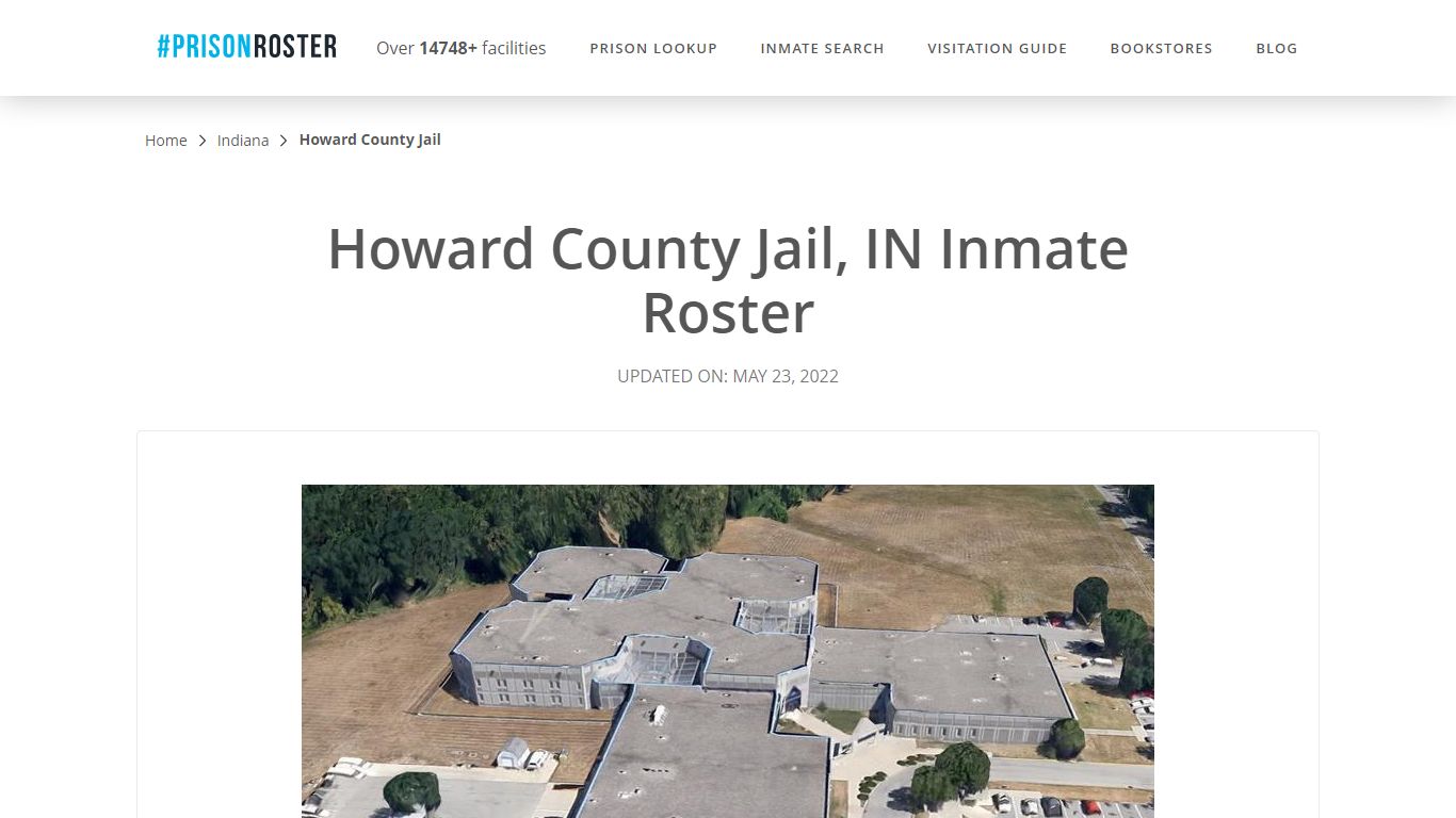 Howard County Jail, IN Inmate Roster - Prisonroster