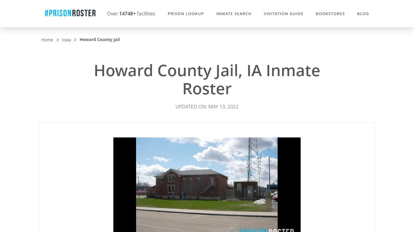 Howard County Jail, IA Inmate Roster - Prisonroster